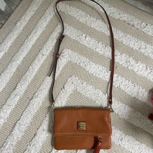 Doney and Bourke leather cross body bag